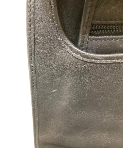 COACH（コーチ）COACH (コーチ) OLD レザーショルダーバッグ ブラックの古着・服飾アイテム