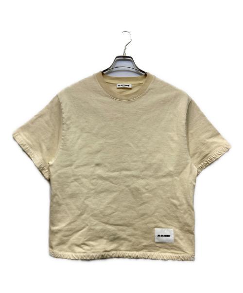 JIL SANDER+（ジルサンダープラス）JIL SANDER+ (ジルサンダープラス) 半袖スウェト ベージュ サイズ:Sの古着・服飾アイテム