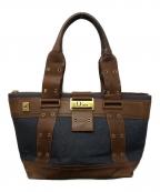 Christian Diorクリスチャン ディオール）の古着「ストリートシック デニムトートバッグ」｜インディゴ