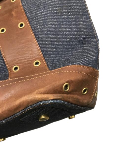 Christian Dior（クリスチャン ディオール）Christian Dior (クリスチャン ディオール) ストリートシック デニムトートバッグ インディゴの古着・服飾アイテム