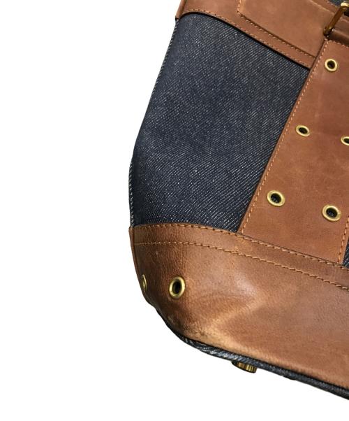 Christian Dior（クリスチャン ディオール）Christian Dior (クリスチャン ディオール) ストリートシック デニムトートバッグ インディゴの古着・服飾アイテム