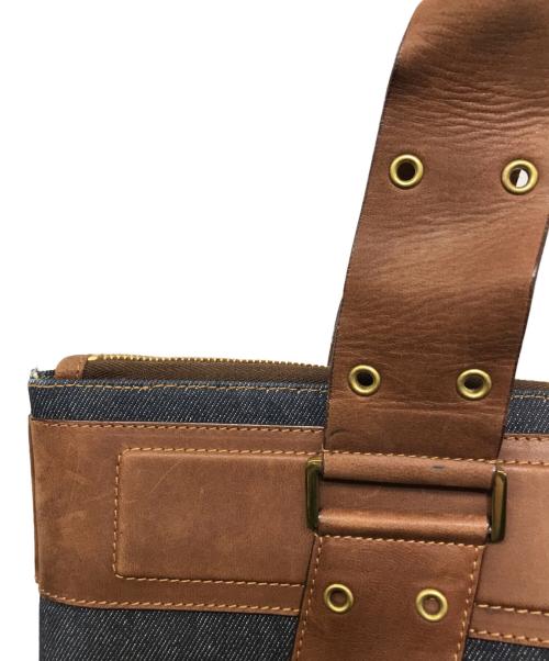 Christian Dior（クリスチャン ディオール）Christian Dior (クリスチャン ディオール) ストリートシック デニムトートバッグ インディゴの古着・服飾アイテム