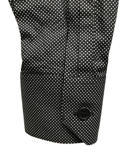 Saint Laurent Paris（サンローランパリ）Saint Laurent Paris (サンローランパリ) ドットシャツ ブラック サイズ:39の古着・服飾アイテム