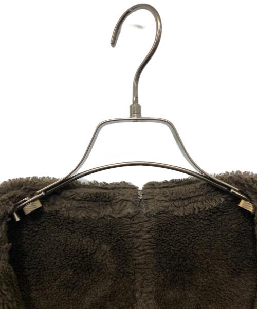 MAISON SPECIAL（メゾンスペシャル）MAISON SPECIAL (メゾンスペシャル) ヴィーガンレザーフライトジャケット ブラウン サイズ:Mの古着・服飾アイテム