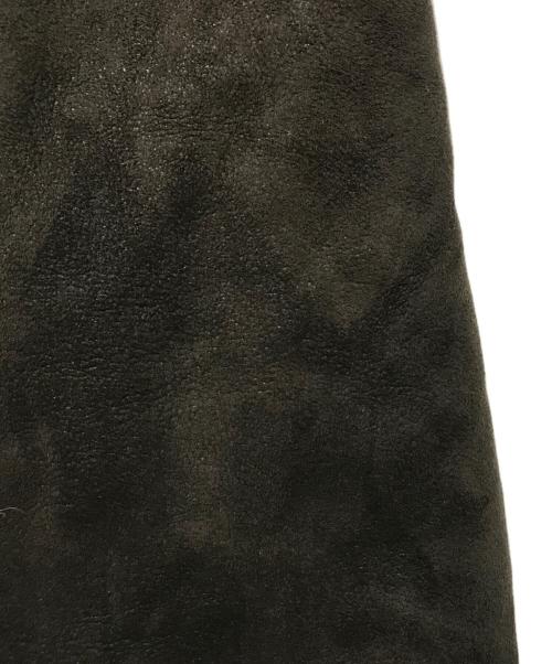 GIORGIO ARMANI（ジョルジョアルマーニ）GIORGIO ARMANI (ジョルジョアルマーニ) ムートンコート ブラック サイズ:SIZE 52の古着・服飾アイテム