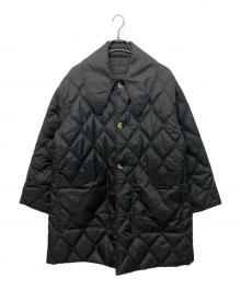 GANNI（ガニー）の古着「Ripstop Quilt Reversible Coat」｜ブラック
