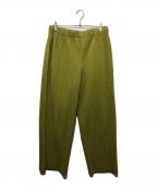 HOMME PLISSE ISSEY MIYAKEオム プリッセ イッセイ ミヤケ）の古着「TAILORED PLEATS 2」｜イエロー