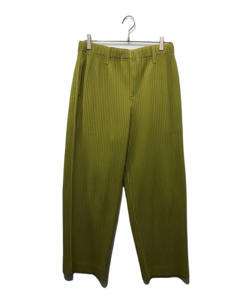 HOMME PLISSE ISSEY MIYAKE（オム プリッセ イッセイ ミヤケ）HOMME PLISSE ISSEY MIYAKE (オム プリッセ イッセイ ミヤケ) TAILORED PLEATS 2 イエロー サイズ:SIZE 3の古着・服飾アイテム