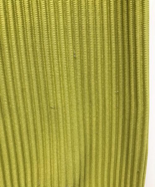 HOMME PLISSE ISSEY MIYAKE（オム プリッセ イッセイ ミヤケ）HOMME PLISSE ISSEY MIYAKE (オム プリッセ イッセイ ミヤケ) TAILORED PLEATS 2 イエロー サイズ:SIZE 3の古着・服飾アイテム