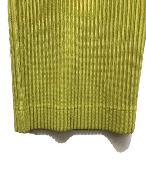 HOMME PLISSE ISSEY MIYAKE（オム プリッセ イッセイ ミヤケ）HOMME PLISSE ISSEY MIYAKE (オム プリッセ イッセイ ミヤケ) TAILORED PLEATS 2 イエロー サイズ:SIZE 3の古着・服飾アイテム