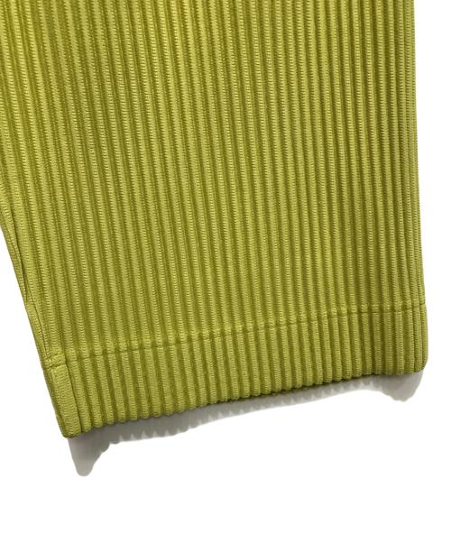 HOMME PLISSE ISSEY MIYAKE（オム プリッセ イッセイ ミヤケ）HOMME PLISSE ISSEY MIYAKE (オム プリッセ イッセイ ミヤケ) TAILORED PLEATS 2 イエロー サイズ:SIZE 3の古着・服飾アイテム