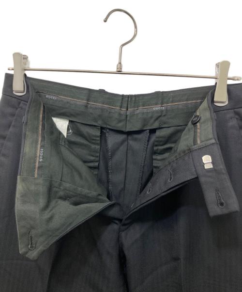 GUCCI（グッチ）GUCCI (グッチ) セットアップスーツ ブラック サイズ:46Rの古着・服飾アイテム