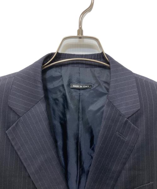 GIORGIO ARMANI（ジョルジョアルマーニ）GIORGIO ARMANI (ジョルジョアルマーニ) 2Bストライプセットアップスーツ ネイビー サイズ:46の古着・服飾アイテム