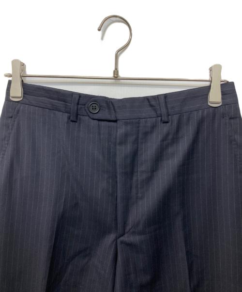 GIORGIO ARMANI（ジョルジョアルマーニ）GIORGIO ARMANI (ジョルジョアルマーニ) 2Bストライプセットアップスーツ ネイビー サイズ:46の古着・服飾アイテム