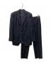GIORGIO ARMANI（ジョルジョアルマーニ）の古着「2Bストライプセットアップスーツ」｜ネイビー