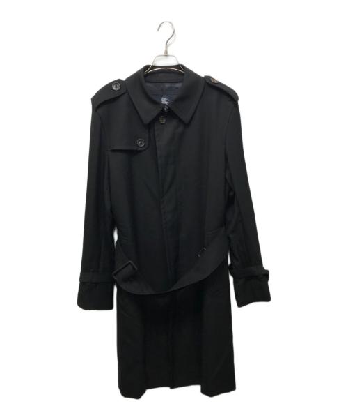 BURBERRY LONDON（バーバリーロンドン）BURBERRY LONDON (バーバリーロンドン) シングルトレンチコート ブラック サイズ:Mの古着・服飾アイテム
