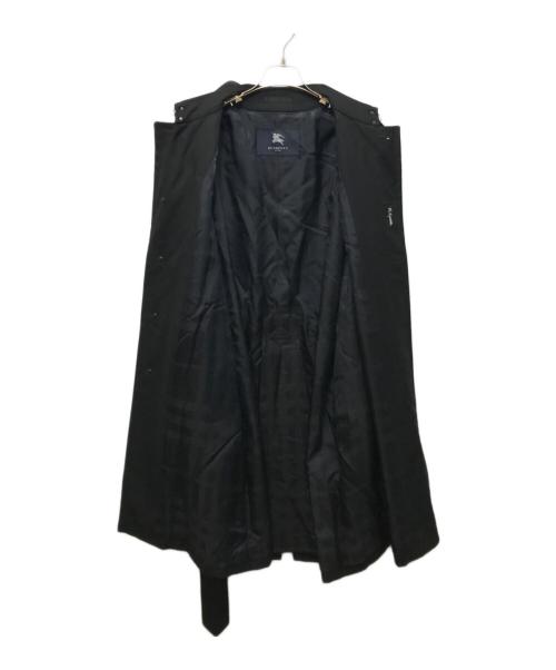 BURBERRY LONDON（バーバリーロンドン）BURBERRY LONDON (バーバリーロンドン) シングルトレンチコート ブラック サイズ:Mの古着・服飾アイテム