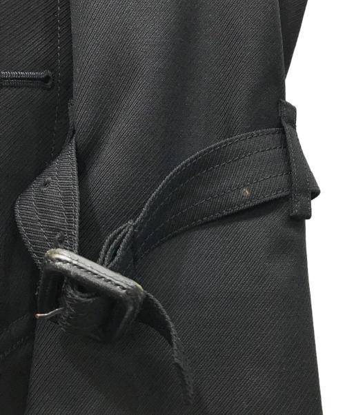 BURBERRY LONDON（バーバリーロンドン）BURBERRY LONDON (バーバリーロンドン) シングルトレンチコート ブラック サイズ:Mの古着・服飾アイテム