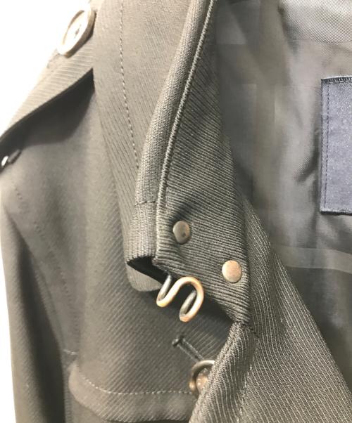 BURBERRY LONDON（バーバリーロンドン）BURBERRY LONDON (バーバリーロンドン) シングルトレンチコート ブラック サイズ:Mの古着・服飾アイテム