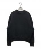AMI Alexandre Mattiussiアミアレクサンドルマテュッシ）の古着「ハートロゴスウェット」｜ブラック