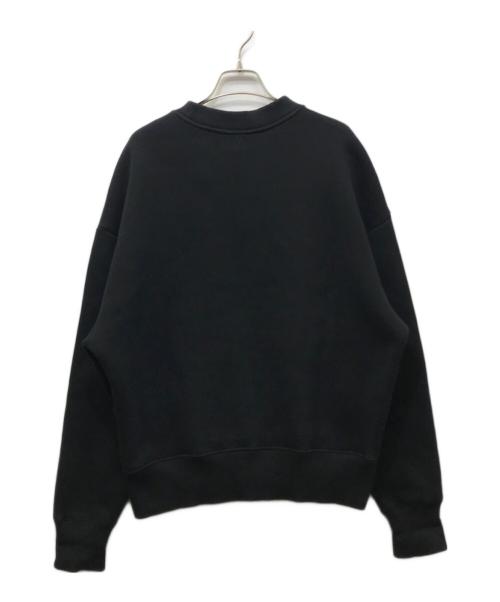 AMI Alexandre Mattiussi（アミアレクサンドルマテュッシ）AMI Alexandre Mattiussi (アミアレクサンドルマテュッシ) ハートロゴスウェット ブラック サイズ:Ｓの古着・服飾アイテム