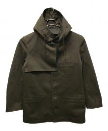 Y's for men（ワイズフォーメン）の古着「25aw KATSURAGI HOODED JACKET」｜オリーブ