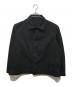 BLACK Scandal Yohji Yamamoto（ブラックスキャンダルヨウジヤマモト）の古着「24ss KATSURAGI A-WAIST PIPING PK4 Jジャケット」｜ブラック