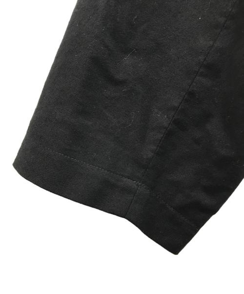 Yohji Yamamoto pour homme（ヨウジヤマモト プールオム）Yohji Yamamoto pour homme (ヨウジヤマモト プールオム) 25ssコットンツイルコート ブラック サイズ:3の古着・服飾アイテム