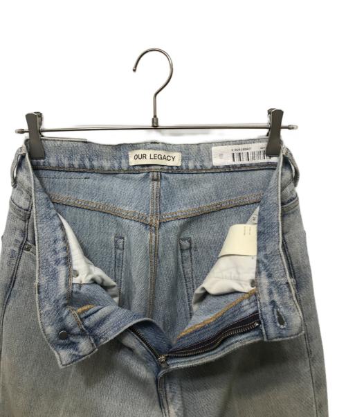OUR LEGACY（アワーレガシー）OUR LEGACY (アワーレガシー) THIRD CUT デニムパンツ ブルー サイズ:28の古着・服飾アイテム