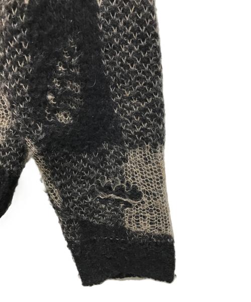 OUR LEGACY（アワーレガシー）OUR LEGACY (アワーレガシー) SONAR ROUNDNECK チェックニット ブラック×ベージュ サイズ:４４の古着・服飾アイテム