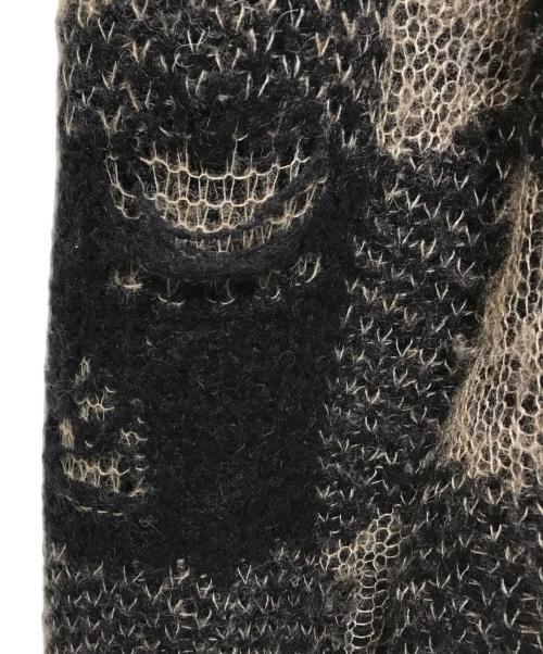 OUR LEGACY（アワーレガシー）OUR LEGACY (アワーレガシー) SONAR ROUNDNECK チェックニット ブラック×ベージュ サイズ:４４の古着・服飾アイテム