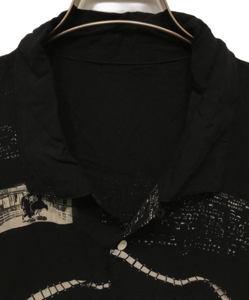 Porter Classic（ポータークラシック）Porter Classic (ポータークラシック) ALOHA LONG SHIRT ブラック サイズ:Mの古着・服飾アイテム