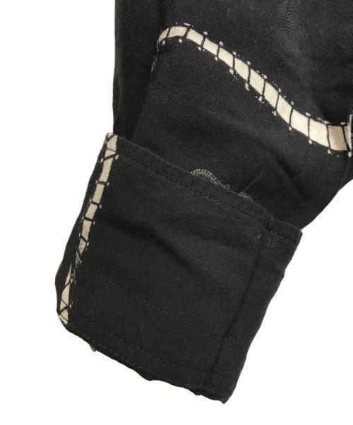 Porter Classic（ポータークラシック）Porter Classic (ポータークラシック) ALOHA LONG SHIRT ブラック サイズ:Mの古着・服飾アイテム