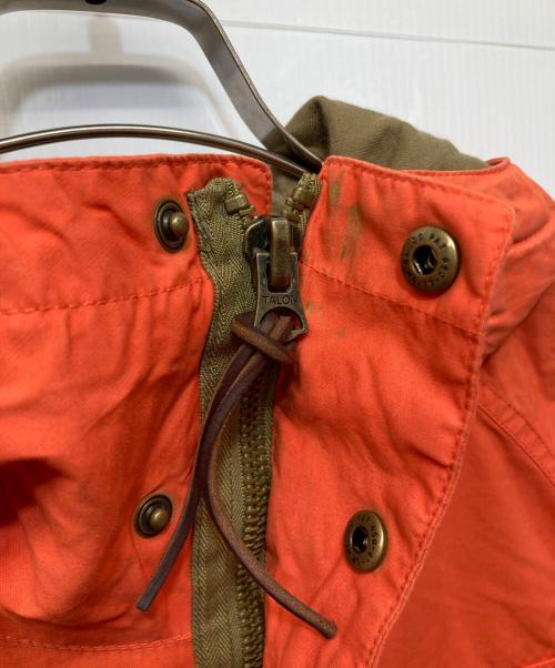 POLO RALPH LAUREN（ポロ・ラルフローレン）POLO RALPH LAUREN (ポロ・ラルフローレン) オイルドマウンテンパーカー オレンジ サイズ:Mの古着・服飾アイテム