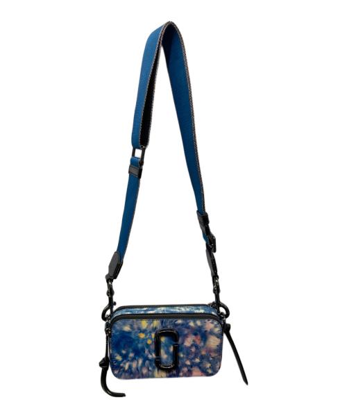 MARC JACOBS（マークジェイコブズ）MARC JACOBS (マークジェイコブズ) ウォーターカラー スナップショットショルダーバッグ ブルーの古着・服飾アイテム