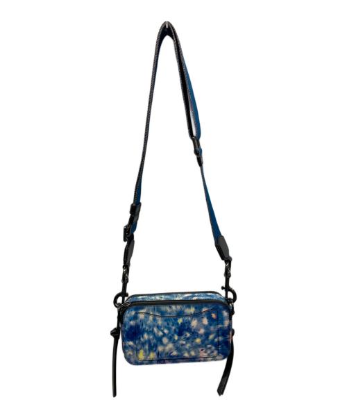 MARC JACOBS（マークジェイコブズ）MARC JACOBS (マークジェイコブズ) ウォーターカラー スナップショットショルダーバッグ ブルーの古着・服飾アイテム