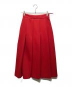 PRADAプラダ）の古着「ロングスカート」｜レッド