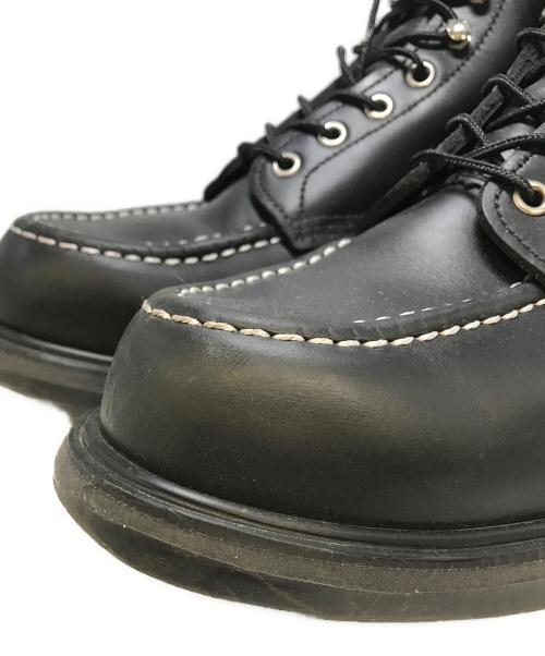 RED WING（レッドウィング）RED WING (レッドウィング) スーパーソール 6インチモックトゥブーツ ブラック サイズ:28cmの古着・服飾アイテム