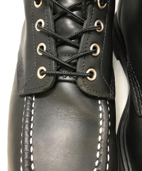 RED WING（レッドウィング）RED WING (レッドウィング) スーパーソール 6インチモックトゥブーツ ブラック サイズ:28cmの古着・服飾アイテム