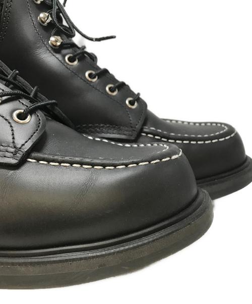 RED WING（レッドウィング）RED WING (レッドウィング) スーパーソール 6インチモックトゥブーツ ブラック サイズ:28cmの古着・服飾アイテム