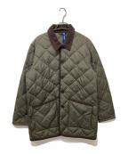 TAION×SHIPSタイオン×シップス）の古着「キルティングダウンジャケット」｜オリーブ