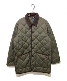 TAION×SHIPS（タイオン×シップス）の古着「キルティングダウンジャケット」｜オリーブ