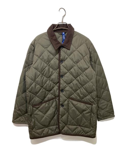 TAION（タイオン）TAION (タイオン) SHIPS (シップス) キルティングダウンジャケット オリーブ サイズ:L 未使用品の古着・服飾アイテム