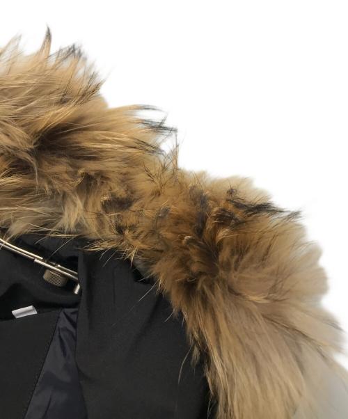 DANTON（ダントン）DANTON (ダントン) FAKE FAR HOODED DOWN JACKET ブラック サイズ:４２ 未使用品の古着・服飾アイテム