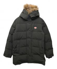 DANTON（ダントン）の古着「FAKE FAR HOODED DOWN JACKET」｜グレー