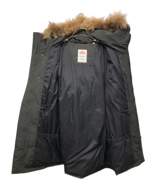 DANTON（ダントン）DANTON (ダントン) FAKE FAR HOODED DOWN JACKET グレー サイズ:４２の古着・服飾アイテム