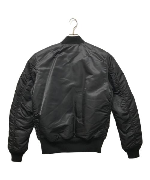 ALPHA（アルファ）ALPHA (アルファ) JAPAN SPEC タイトフィット MA-1ジャケット ブラック サイズ:SIZE L 未使用品の古着・服飾アイテム