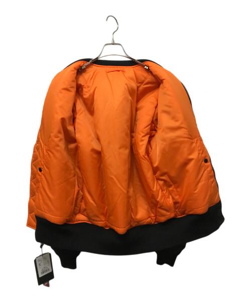 ALPHA（アルファ）ALPHA (アルファ) JAPAN SPEC タイトフィット MA-1ジャケット ブラック サイズ:SIZE L 未使用品の古着・服飾アイテム