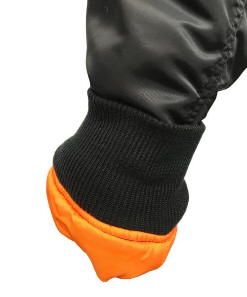 ALPHA（アルファ）ALPHA (アルファ) JAPAN SPEC タイトフィット MA-1ジャケット ブラック サイズ:SIZE L 未使用品の古着・服飾アイテム