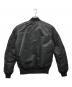 ALPHA (アルファ) JAPAN SPEC タイトフィット MA-1ジャケット ブラック サイズ:SIZE L 未使用品：12000円